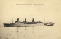 Carte postale Croiseur-Lutetia - Bateau