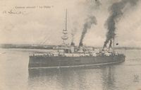 Carte postale La-Gloire - bateau