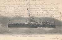Carte postale Le-Brenne - bateau