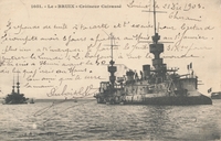 Carte postale Le-Bruix - bateau