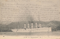 Carte postale Le-Chateaurenault - bateau