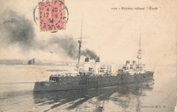 Carte postale Le-Conde - Bateau