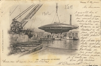 Carte postale Le-Goubet - bateau