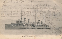 Carte postale Le-Guichen - Bateau