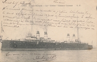 Carte postale Le-Kleber - bateau