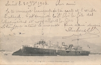 Carte postale Le-Pothuau - bateau