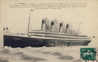 Carte postale Le-Titanic - Bateau