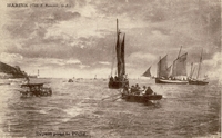 Carte postale Marine - bateau