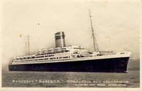 Carte postale Pasteur - Bateau