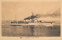 Carte postale Torpilleur-La-Palme - bateau