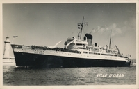 Carte postale Ville-d-Oran - Bateau