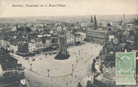 Carte postale Courtrai - Belgique