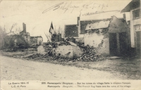 Carte postale Ramscapelle-1914-18 - Belgique