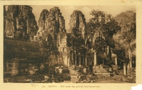 Carte postale Bayon - Cambodge