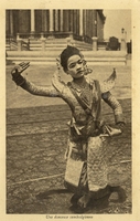 Carte postale Danseuse - Cambodge