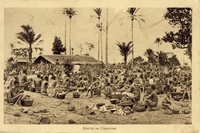 Carte postale Marche - Cameroun