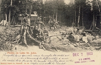 Carte postale St-John - Canada