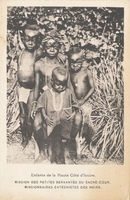 Carte postale Enfants - Cote-d-Ivoire