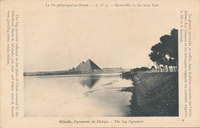 Carte postale Gizeh - Egypte