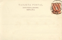 Carte postale Arriere - Espagne