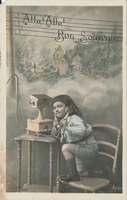 Carte postale Bon-Souvenir - Fantaisie