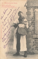 Carte postale Chanteuse-des-Cours - Fantaisie