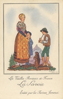 Carte postale Costume-de-Savoie - Fantaisie