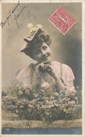 Carte postale Femme - Fantaisie