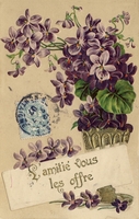 Carte postale L-Amitie-vous-les-Of - Fantaisie