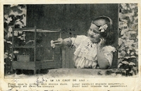 Carte postale La-Cage - Fantaisie