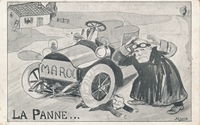 Carte postale La-Panne - Fantaisie