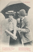 Carte postale Le-Parapluie - Fantaisie