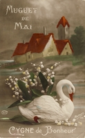 Carte postale Muguet-de-Mai - Fantaisie