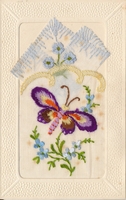 Carte postale Papillon - Fantaisie