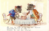 Carte postale Rat-des-Villes - Fantaisie