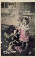 Carte postale Souvenir-Afectueux - Fantaisie