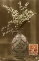 Carte postale Souvenir-de-Printemp - Fantaisie