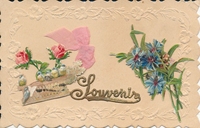 Carte postale Souvenirs - Fantaisie