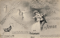 Carte postale Valse-d-Amor - Fantaisie