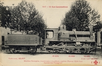 Carte postale Locomotive-Est-12 - Invention
