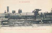 Carte postale Locomotive - Invention