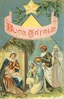 Carte postale Buon-Natale - Italie
