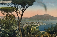 Carte postale Vesuvio - italie
