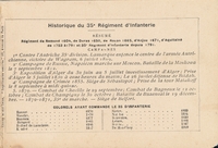 Carte postale 35eme-Regiment-d-Inf - Militaire