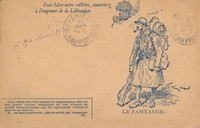 Carte postale Fantassin - Militaire