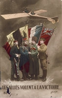 Carte postale Les-Allies - Militaire
