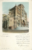 Carte postale Monaco-Cat - Monaco