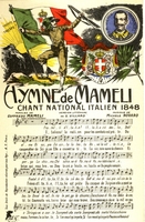 Carte postale Hymne-de-Mameli - Musique