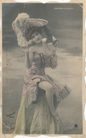 Carte postale Carmen-Gilbert - Personnage