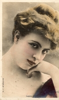 Carte postale Faber - Personnage